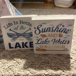 🔅5/$20 2 home decor blocks